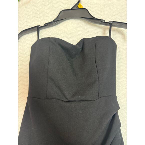 Love J mini black dress size L Bodycon Silhouette - Picture 4 of 5